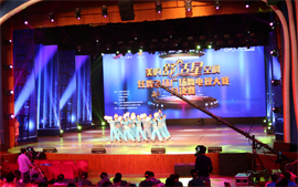 美的舒适星空调 炫舞飞扬广场舞电视大赛